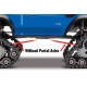 Traxxas TRX-4 Sport blauw met rups banden zonder accu en lader