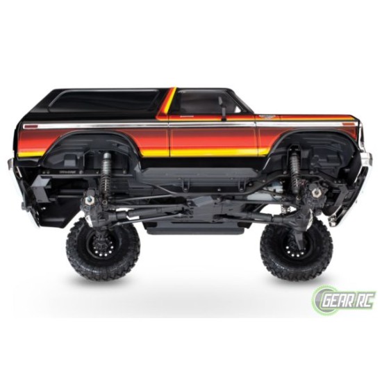 Traxxas TRX-4 Ford Bronco 1979 Crawler rood zonder clips