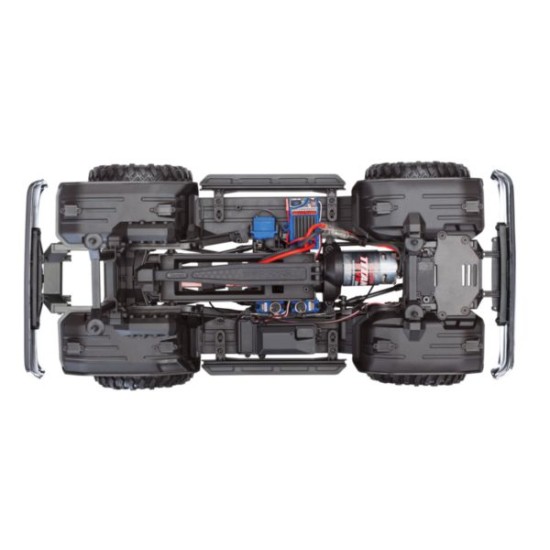 Traxxas TRX-4 Chevy K5 Blazer Crawler TQi XL-5 rood zonder batterij en lader