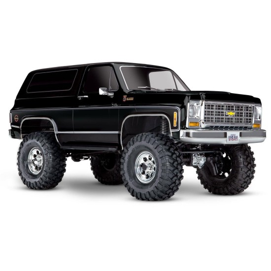 Traxxas TRX-4 Chevy Blazer 1979 Crawler zwart zonder clips
