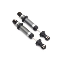 Shocks, GTS, silver aluminum (assembled with spring retainer
