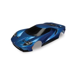 Body, Ford GT, blue (painted, decals applied)