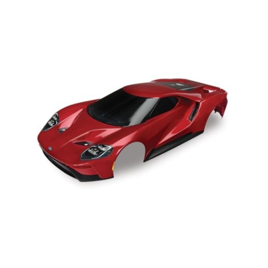 Body, Ford GT, red (painted, decals applied)