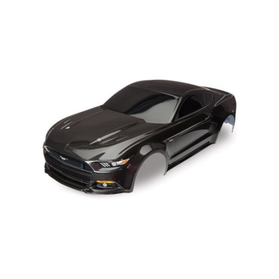 Body, Ford Mustang, black (painted, decals applied)