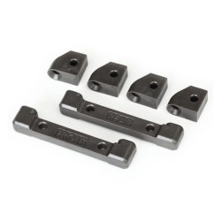 Mounts, suspension arms (front & rear) (4)/ hinge pin retain