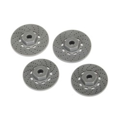 Wheel hubs, hex (disc brake rotors) (4)