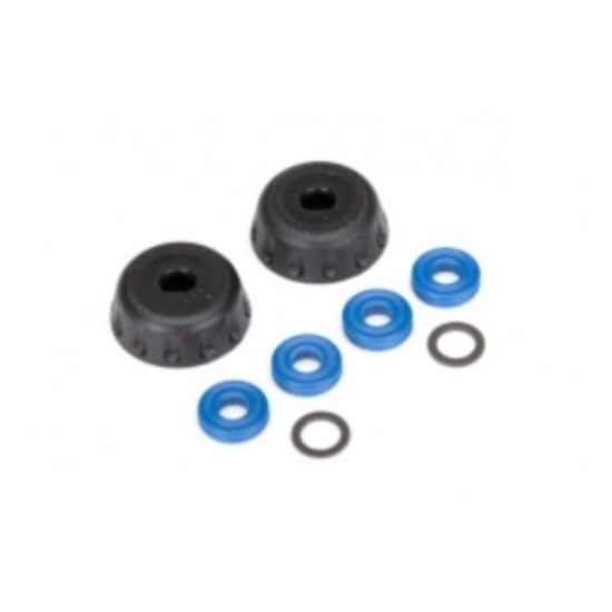 Double seal kit, GTR shocks (x-rings (4)/ 4x6x0.5mm PTFE-coated washers (2)/ bot