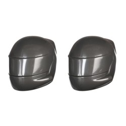Driver helmet, grey (2)