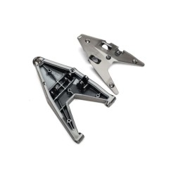  Suspension arm, lower left/ arm insert (satin black chrome-plated) (assembled with hollow ball)
