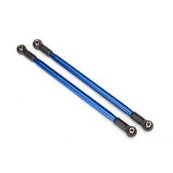 Suspension link, rear (upper) (aluminum, blue-anodized) (10x206mm, center to cen