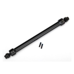 Driveshaft, center rear, 6061-T6 aluminum (black-anodized) (fully assembled)/ 3m