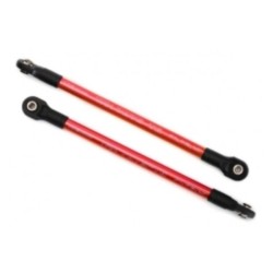 Push rods, aluminum (red-anodized) (2) (assembled with rod ends)