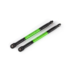 Push rods, aluminum (green-anodized), heavy duty (2) (assembled with rod ends and threaded inserts)