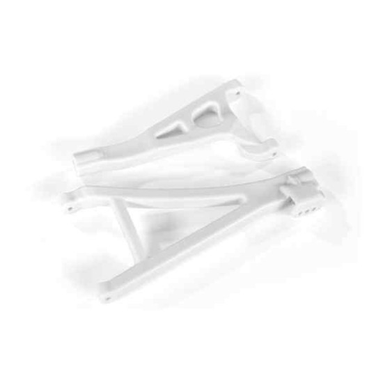 Suspension arms, white, front (right), heavy duty (upper (1)/ lower (1)