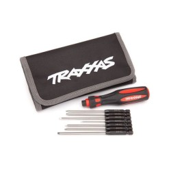 Traxxas Speed Bit Master Set, hex driver, 7-piece straight and ball end, include