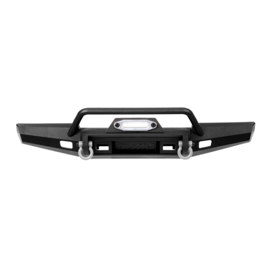 Bumper, front, winch, medium (includes bumper mount, D-Rings, fairlead, hardware) (fits TRX-4 1979 Bronco and 1979 Blazer with 8855 winch) (217mm wide)