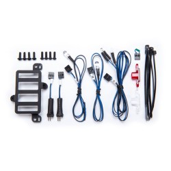 Installation kit, Pro Scale Advanced Lighting Control System, TRX-4 Mercedes G 500 & G 63 (includes mount, rear bumper lens, turn signal, reverse light & fog light harnesses, hardware)