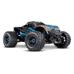Traxxas Maxx 4S brushless monster truck Blauw zonder accu en lader