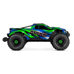 Traxxas Maxx wide 4S brushless monster truck Groen zonder accu en lader