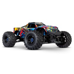 Traxxas Maxx wide 4S brushless monster truck Rock en Roll zonder accu en lader Traxxas Maxx wide 4S brushless monster truck Rock en Roll zonder accu en lader