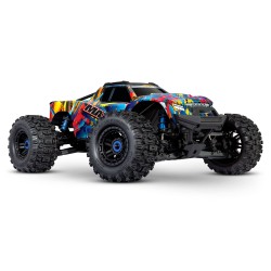 Traxxas Maxx wide 4S brushless monster truck Rock en Roll zonder accu en lader