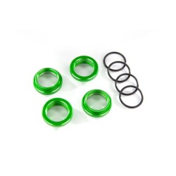 Veerhouder (versteller), groen-geanodiseerd aluminium, GT-Maxx schokdempers (4) (geassembleerd met o-ring)