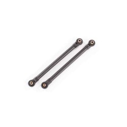 Toe links, 119.8mm (108.6mm center to center) (black) (2) (for use with #8995 WideMaxx suspension kit)