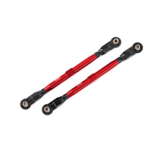 Toe links, Wide Maxx (TUBES 6061-T6 aluminum (red-anodized))