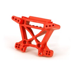 Shock tower, front, extreme heavy duty, red (for use with #9080 upgrade kit)