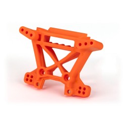 Shock tower, front, extreme heavy duty, orange (for use with #9080 upgrade kit)