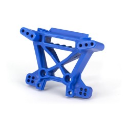 Shock tower, front, extreme heavy duty, blue (for use with #9080 upgrade kit)