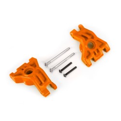 Carriers, stub axle, rear, extreme heavy duty, orange (left & right)/ 3x41mm hinge pins (2)/ 3x20mm BCS (2) (for use with #9080 upgrade kit)