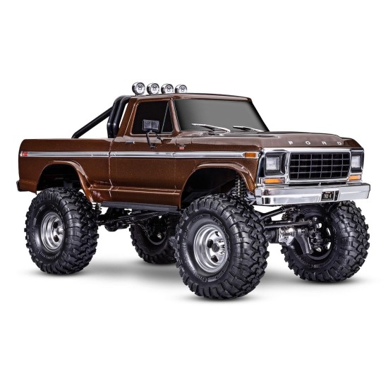 Traxxas TRX-4 Ford F-150 truck 1979 High Trail Edition Brown