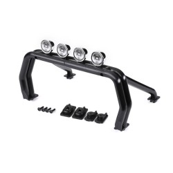 Roll bar (black)/ mounts (front (2), rear (left & right))/ 2.6x12mm BCS (self-tapping) (4) (fits #9212 body)