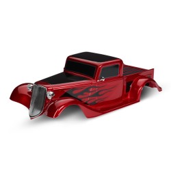 Body, Factory Five '35 Hot Rod Truck, complete (red) (painted, decals applied)