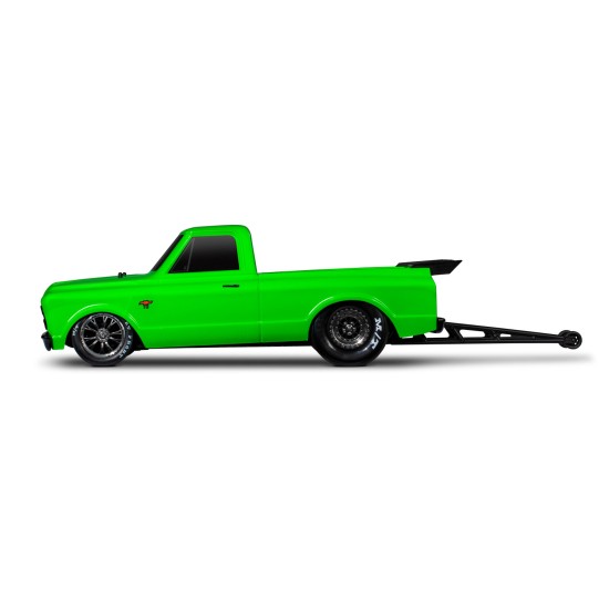 Traxxas Drag Slash 2WD TQi TSM (zonder batterij en lader), Groen