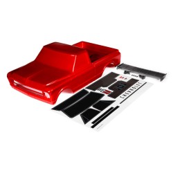 Body, Chevrolet C10 (red) (includes wing & decals) (requires #9415 series body accessories to complete body)