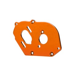 Plate, motor, orange (4mm thick) (aluminum)/ 3x10mm CS with split and flat washer (2)