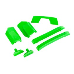 Body reinforcement set, green/ skid pads (roof) (fits #9511 body)