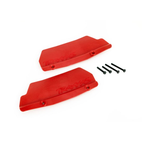 Mud guards, rear, red (left and right)/ 3x15 CCS (2)/ 3x25 CCS (2)