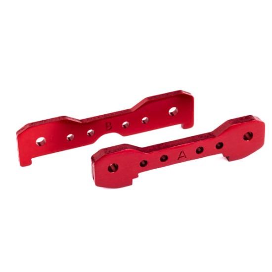 Tie Bars, Front, 6061-T6 Aluminum (Red-Anodized) (Fits Sledge)