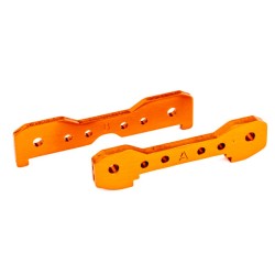 Tie Bars, Front, 6061-T6 Aluminum (Orange-Anodized) (Fits Sledge)