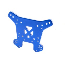 Shock tower, rear, 6061-T6 aluminum (blue-anodized)