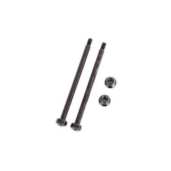Suspension pins, outer, rear, 3.5x56.7mm (hardened steel) (2)/ M3x0.5mm NL, flanged (2)
