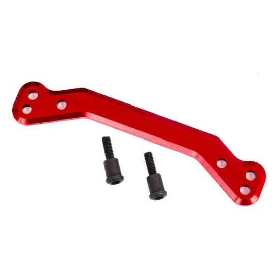 Draglink, Steering, 6061-T6 Aluminum (Red-Anodized)/ 3X14Mm Ss (2)