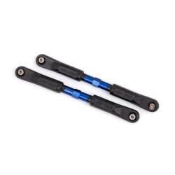 Camber links, front, Sledge (TUBES blue-anodized, 7075-T6 aluminum, stronger than titanium) (117mm) (2)
