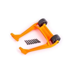 Wheelie bar, orange (assembled) Sledge