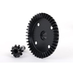 Ring gear, differential/ pinion gear, differential (machined) (front or rear)