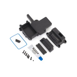 Box, receiver (sealed) w/ ESC mount/ receiver box cover/ access plug/ foam pads/ silicone grease/ 2.5x10 CS (2)/ 3x10 BCS (1)