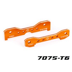 Tie bars, rear, 7075-T6 aluminum (orange-anodized) (fits Sledge)